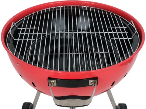 Grill Węglowy Okrągły 54cm Czerwony | YATO YG-20304