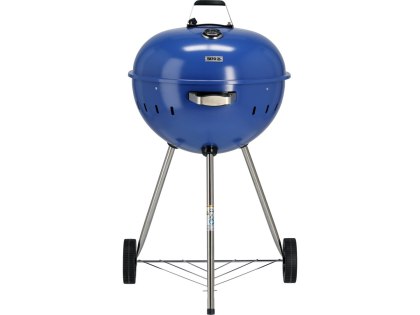 Grill Węglowy Okrągły 54cm Niebieski | YATO YG-20302