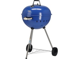 Grill Węglowy Okrągły 54cm Niebieski | YATO YG-20302