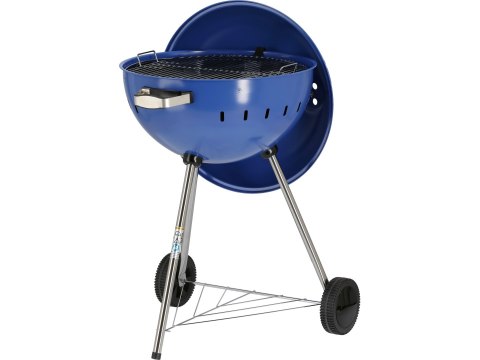 Grill Węglowy Okrągły 54cm Niebieski | YATO YG-20302
