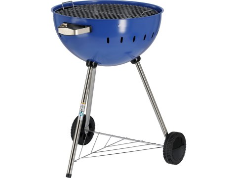 Grill Węglowy Okrągły 54cm Niebieski | YATO YG-20302
