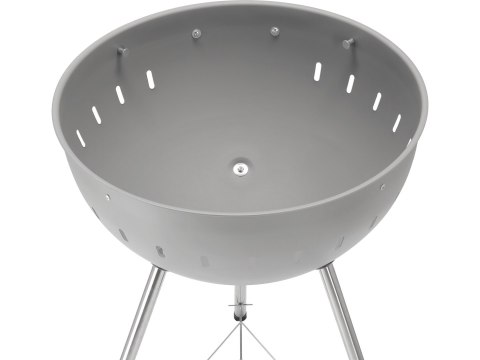 Grill Węglowy Okrągły 54cm Szary | YATO YG-20301