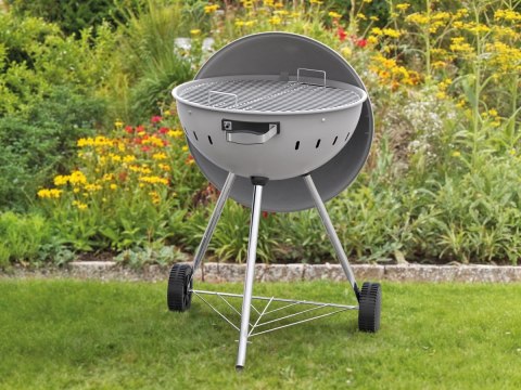 Grill Węglowy Okrągły 54cm Szary | YATO YG-20301