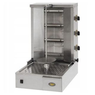 Gyros-Grill Profesjonalny Opiekacz do Kebaba - 14.0kW 40kg Wsad 4 Palniki | ROLLER GRILL GR 80 G