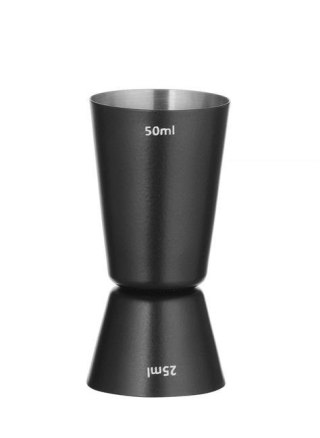 Jigger Miarka Barmańska Bar Up 25ml/35ml Czarny Ø40x75mm | HENDI 596630