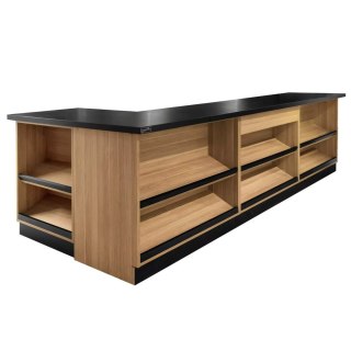 Lada Sklepowa Sprzedażowa Dąb Amerykański 3600x600x870mm | MPP001114