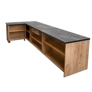 Lada Sklepowa Sprzedażowa Dąb Kraft 3600x600x870mm | MPP000216