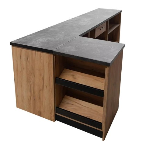 Lada Sklepowa Sprzedażowa Dąb Kraft 3600x600x870mm | MPP000216