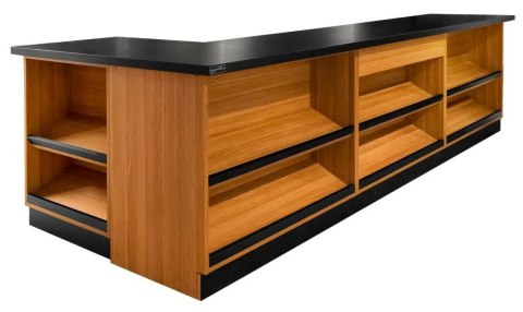 Lada Sklepowa Sprzedażowa Dąb Kraft 3600x600x870mm | MPP000216