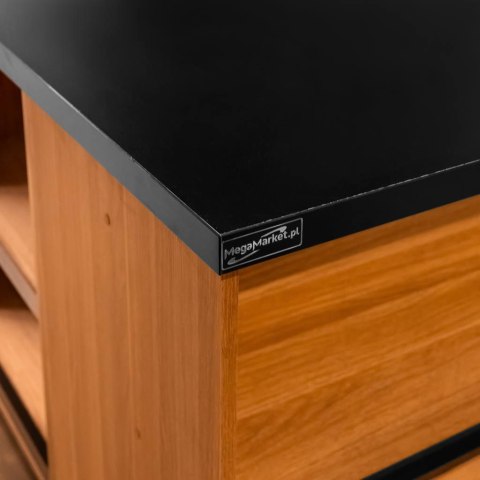 Lada Sklepowa Sprzedażowa Dąb Kraft 3600x600x870mm | MPP000216