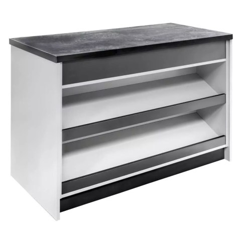 Lada Sklepowa Sprzedażowa Szary Jasny 1200x600x900mm | MPP000413