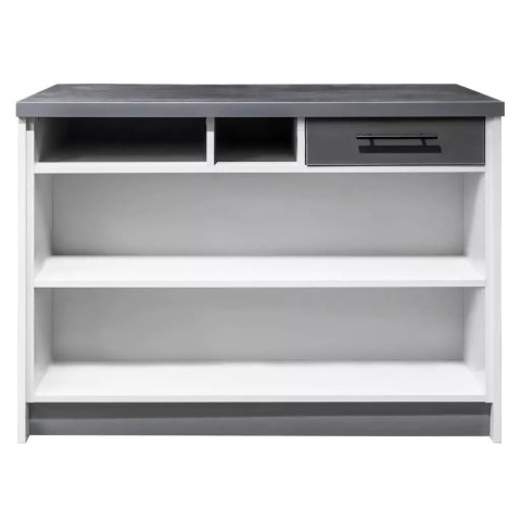 Lada Sklepowa Sprzedażowa Szary Jasny 1200x600x900mm | MPP000413