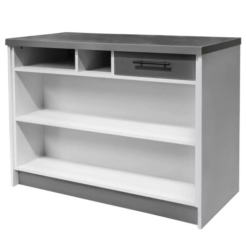 Lada Sklepowa Sprzedażowa Szary Jasny 1200x600x900mm | MPP000413