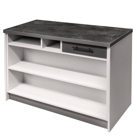 Lada Sklepowa Sprzedażowa Szary Jasny 1200x600x900mm | MPP000413