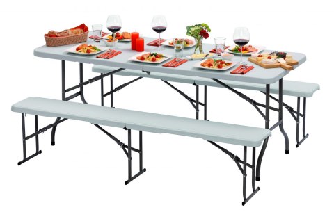 Ławka Składana Cateringowa 182 cm 300 Kg | BARTSCHER 601180