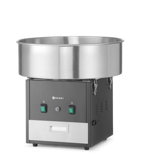 Maszyna do Waty Cukrowej Czarna Na Festyn Profesjonalna | HENDI 282816