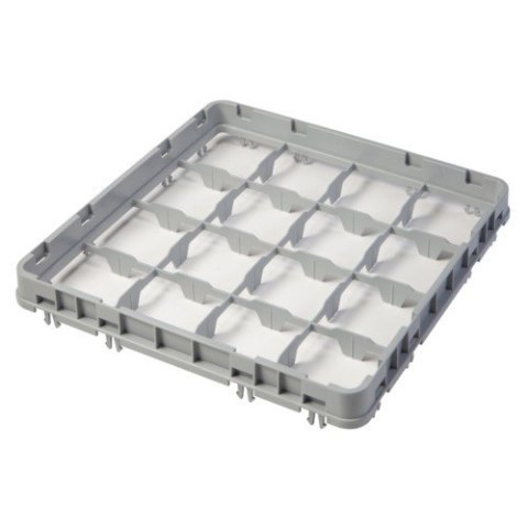 Nadstawka do Koszy Half Drop 500x500 Szara Model E2 16 Przegródek | CAMBRO 16E2151