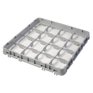 Nadstawka do Koszy Half Drop 500x500 Szara Model E2 16 Przegródek | CAMBRO 16E2151