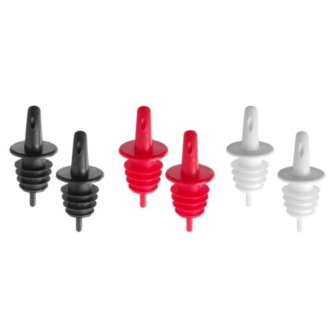 Nalewaki Barmańskie 2x Białe 2x Czerwone 2x Czarne | HENDI 599440