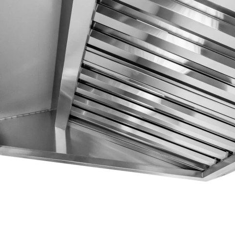 Okap Gastronomiczny Skośny 1200x1000x500mm | MTP005840