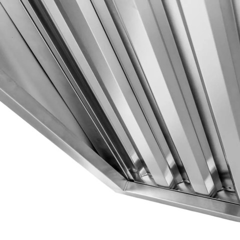 Okap Gastronomiczny Skośny 1500x1000x500mm | MTP005841