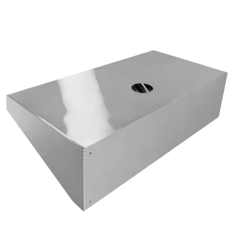 Okap Gastronomiczny Skośny 180x100x50 Stal Nierdzewna | MTP005842