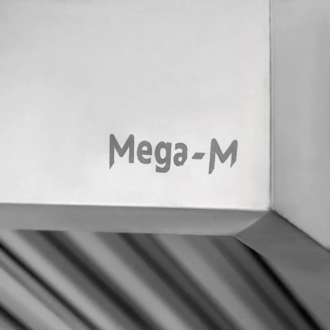 Okap Gastronomiczny Skośny 180x100x50 Stal Nierdzewna | MTP005842