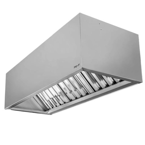 Okap Gastronomiczny Skrzyniowy 150x100x50 Stal Nierdzewna | MTP005856