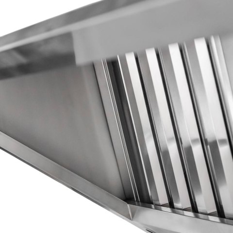 Okap Gastronomiczny Skrzyniowy 180x70x50 Stal Nierdzewna | MTP005852