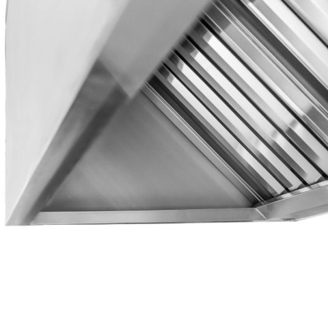 Okap Gastronomiczny Skrzyniowy 180x70x50 Stal Nierdzewna | MTP005852