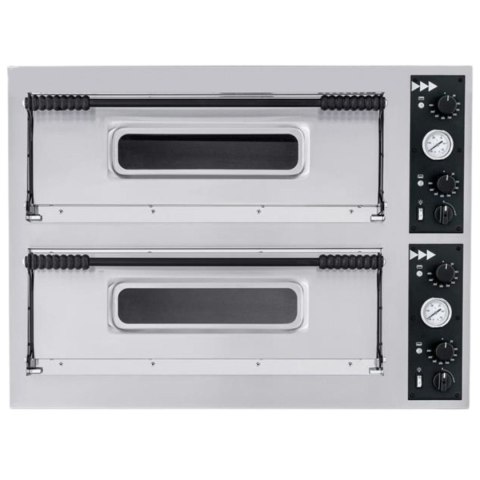 Piec do Pizzy Prismafood Basic Xl44 2-Komorowy 400V 12kW z Podstawą | HENDI 1F010205227169