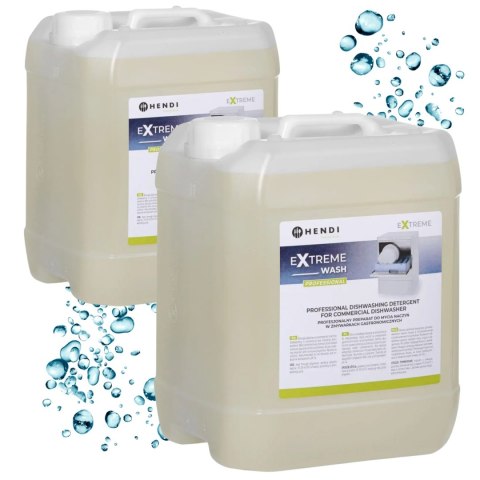 Płyn do Zmywarki Gastronomicznej Myjący 10l X2 (20l) Hendi 975053 | GASTROPROFIT 9750532