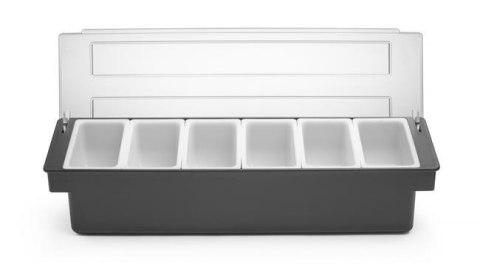 Pojemnik Barmański Na Dodatki do Drinków 6 Wkładów | HENDI 552032