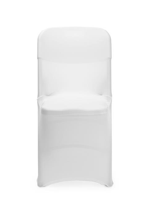 Pokrowiec Na Krzesło Biały 540x440x840 Elastyczny | HENDI 816363