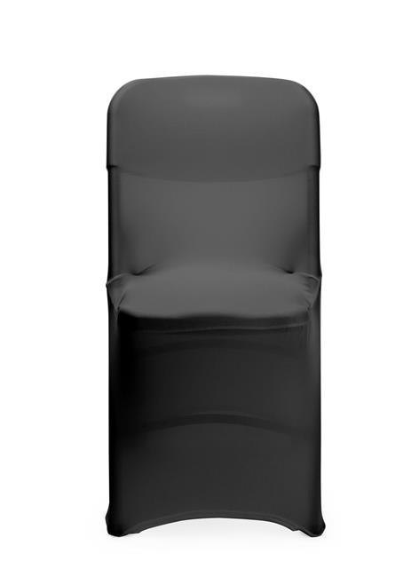 Pokrowiec Na Krzesło Czarny 540x440x840 Elastyczny | HENDI 816370