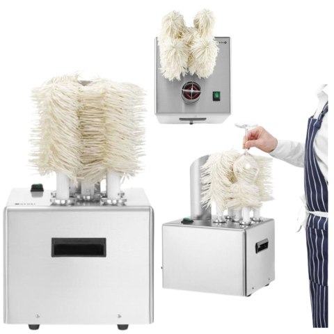 Polerka do Szkła 330 Szklanek/Godz. 5 Szczotek | HENDI 236666