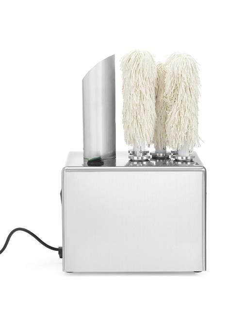 Polerka do Szkła 330 Szklanek/Godz. 5 Szczotek | HENDI 236666