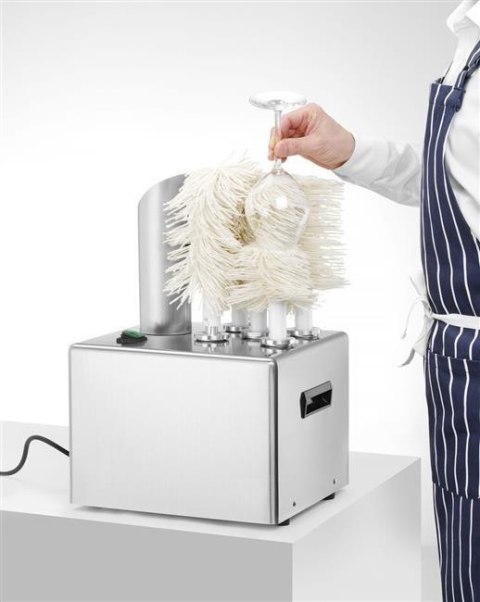 Polerka do Szkła 330 Szklanek/Godz. 5 Szczotek | HENDI 236666