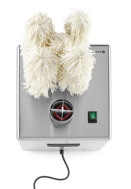 Polerka do Szkła 330 Szklanek/Godz. 5 Szczotek | HENDI 236666