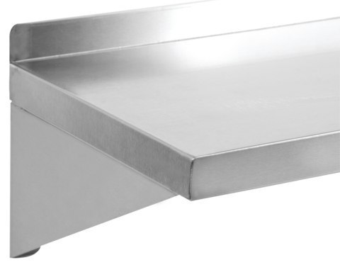 Półka Wisząca Przestawna Pojedyncza Nierdzewna 900x300x180mm | YATO YG-09040