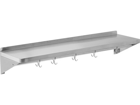 Półka Wisząca z Haczykami Pojedyncza 1200x300x180mm | YATO YG-08937