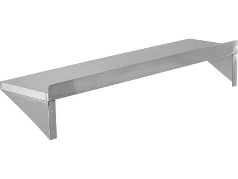 Półka Wisząca z Rantem Pojedyncza Nierdzewna 1000x300x180mm | YATO YG-08930