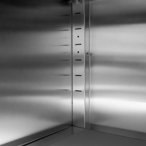 Profesjonalna Szafa Gastronomiczna Nierdzewna 2-Drzwiowa 100x60x180cm | MTP001881