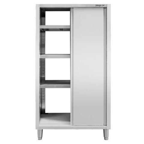 Profesjonalna Szafa Gastronomiczna Przelotowa 2-Drzwiowa 100x50x200cm | MTP001901