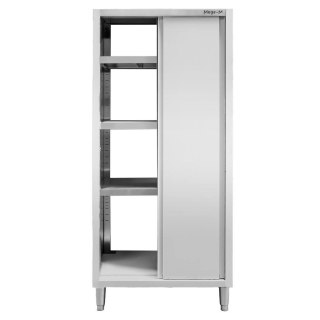 Profesjonalna Szafa Gastronomiczna Przelotowa 2-Drzwiowa 100x60x200cm | MTP001903