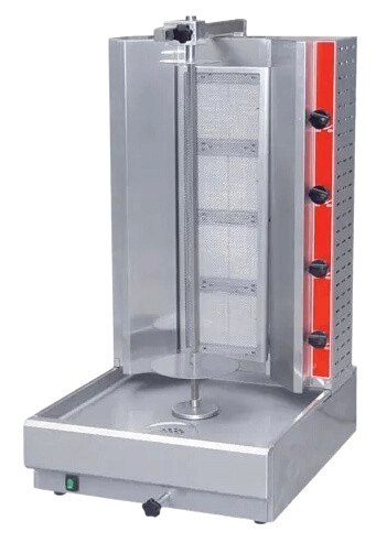 Profesjonalny Gazowy Opiekacz do Kebaba Lpg | SZRON PG-4 GZ