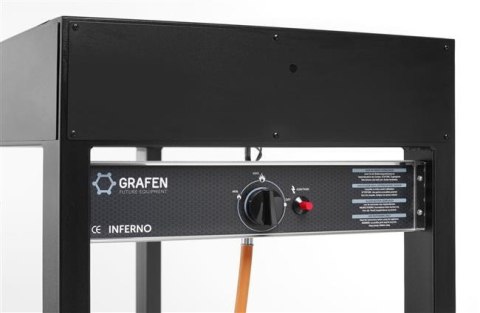 Profesjonalny Grill Gazowy 10kW 1260x580x900mm | HENDI 700044