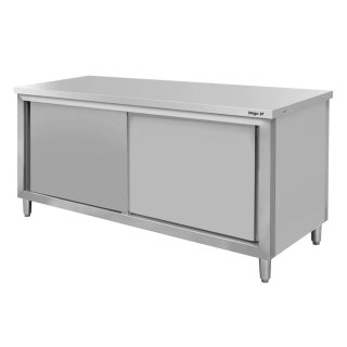 Profesjonalny Stół Gastronomiczny Nierdzewny Centralny Przelotowy 180x70x85 | MTP001776