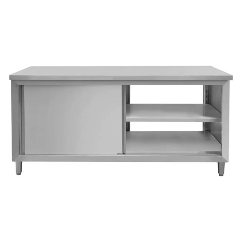 Profesjonalny Stół Gastronomiczny Nierdzewny Centralny Przelotowy 180x70x85 | MTP001776