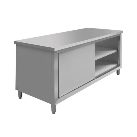Profesjonalny Stół Gastronomiczny Nierdzewny Centralny Przelotowy 180x70x85 | MTP001776